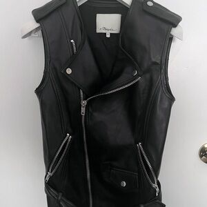 3.1Phillip Lim limited leather vest